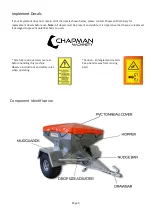 Preview for 6 page of Chapman Machinery TF Series Original Instructions Manual