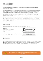 Preview for 5 page of Chapman PC120 Original Instructions Manual