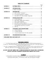 Preview for 2 page of Charger CWQC50 Installation Manual