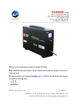 Preview for 1 page of Chargery C10325 User Manual