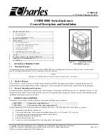 Preview for 1 page of Charles CMPH-8500 Series Manual