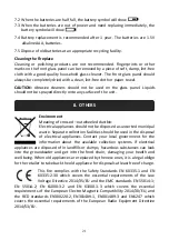 Preview for 23 page of Charlton & Jenrick EF22NC Installation And Operation Instructions Manual