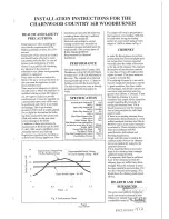 Preview for 17 page of Charnwood Country 16B Operating And Installation Instructions