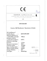 Preview for 22 page of Charnwood Country 16B Operating And Installation Instructions