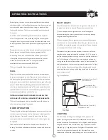 Preview for 4 page of Charnwood Cove 1 Operating & Installation Instructions Manual