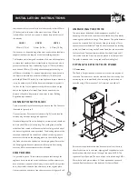 Preview for 10 page of Charnwood Cove 1 Operating & Installation Instructions Manual