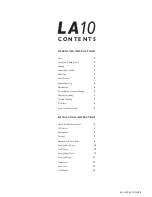 Preview for 3 page of Charnwood LA10 Operating & Installation Instructions Manual