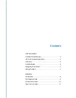 Preview for 3 page of Chase NBS 5500 Quick Reference Manual