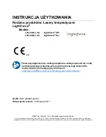 Preview for 312 page of Chattanooga LIGHTFORCE XLi Instructions For Use Manual