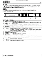 Preview for 3 page of Chauvet Professional VIP DRIVE 43Nova Quick Reference Manual