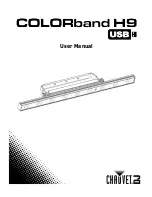 Chauvet COLORBAND H9 USB User Manual preview