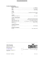 Preview for 9 page of Chauvet Data Stream 4 User Manual