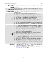 Preview for 2 page of Chauvet Mini Strobe Led Quick Reference Manual