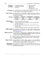 Preview for 3 page of Chauvet OVATION F-95WW Quick Reference Manual