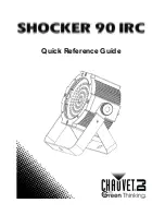 Chauvet Shocker 90 IRC Quick Reference Manual preview