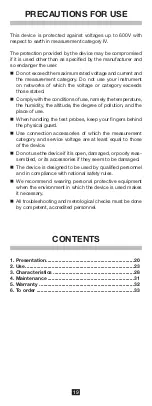 Preview for 19 page of Chauvin Arnoux C.A 740N User Manual