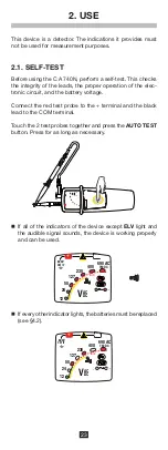 Preview for 23 page of Chauvin Arnoux C.A 740N User Manual