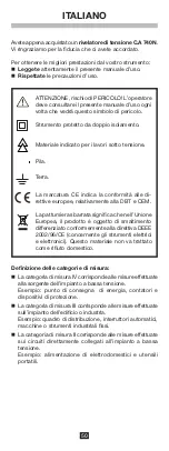 Preview for 50 page of Chauvin Arnoux C.A 740N User Manual