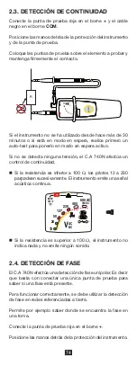 Preview for 74 page of Chauvin Arnoux C.A 740N User Manual