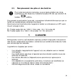 Preview for 23 page of Chauvin Arnoux Metrix MTX204 User Manual