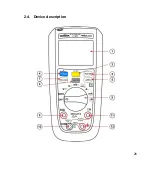 Preview for 28 page of Chauvin Arnoux Metrix MTX204 User Manual