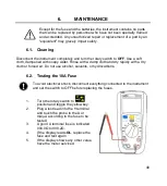 Preview for 42 page of Chauvin Arnoux Metrix MTX204 User Manual