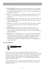 Preview for 7 page of Checkline TI-25MX Operating Manual