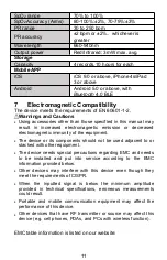 Preview for 13 page of Checkme O2 Max User Manual