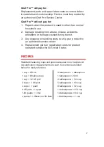 Preview for 7 page of Chef Pro CPC611 Owner'S Manual And Recipe Book