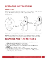 Preview for 11 page of Chefman RJ16-LOCK Series Manual