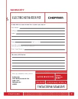 Preview for 15 page of Chefman RJ16-LOCK Series Manual