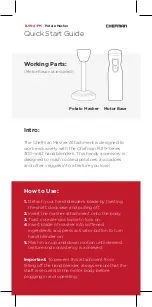 Preview for 1 page of Chefman RJ19-A-PM Quick Start Manual