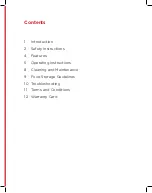 Preview for 3 page of Chefman RJ45 Series Manual