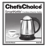 Chef's Choice SmartKettle 688 Instruction Manual preview