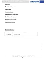 Preview for 3 page of Chenbro 80H10323605A1 User Manual