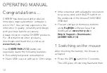 Preview for 12 page of Cherry MW 2110 Operating Manual