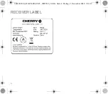 Preview for 4 page of Cherry MW 2310 2.0 Operating Manual