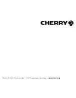 Preview for 36 page of Cherry mw 2310 Operating Manual