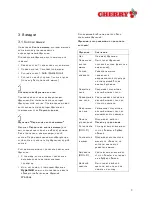 Preview for 70 page of Cherry PowerWheel Operating Instructions Manual