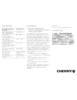 Preview for 4 page of Cherry SmartTerminal ST-1044 Operating Manual