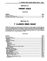 Preview for 203 page of chevrolet truck Light Duty Truck 1994 Series Repair Manual