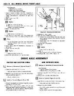 Preview for 272 page of chevrolet truck Light Duty Truck 1994 Series Repair Manual