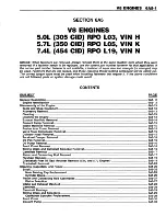 Preview for 449 page of chevrolet truck Light Duty Truck 1994 Series Repair Manual