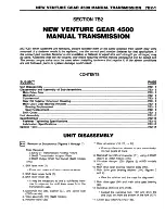 Preview for 805 page of chevrolet truck Light Duty Truck 1994 Series Repair Manual