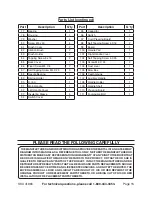 Preview for 15 page of Chicago Electric 41983 Operation Instructions Manual