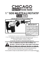 Preview for 17 page of Chicago Electric 41983 Operation Instructions Manual