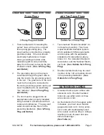 Preview for 9 page of Chicago Electric 66745 Set Up And Operating Instructions Manual