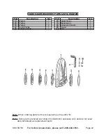 Preview for 22 page of Chicago Electric 66753 Set Up, Operating, And Servicing Instructions