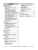 Preview for 2 page of Chicago Electric 67648 Set Up And Operating Instructions Manual