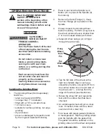 Preview for 14 page of Chicago Electric 67648 Set Up And Operating Instructions Manual